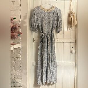 Vintage Floral Lanz Dress Made in USA vintage 10 read for measurements